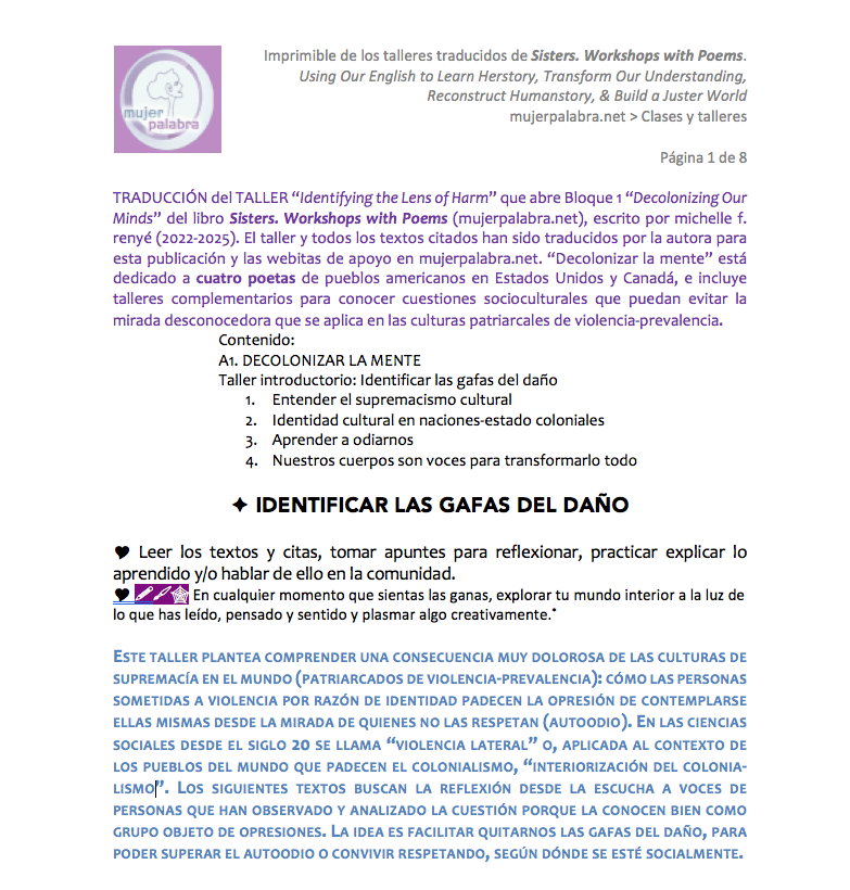 Taller1deDecolonizarlamente_SistersWorkshopswithPoems