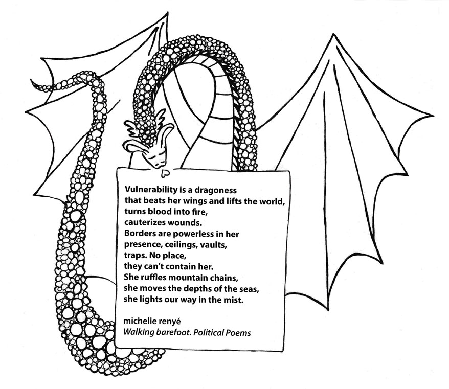 Vulnerability is a dragoness