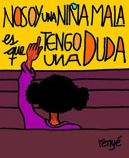 No soy una ni�a mala, es que tengo una duda (vi�etas)